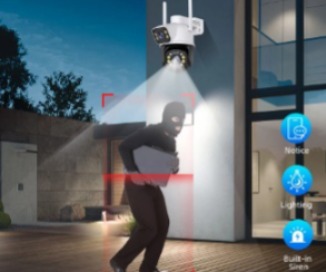 36d5eb27-c2ec-4e7a-93d8-14bb96e29631 ICSEE 8MP Dual-Lens PTZ WIFI Camera (with 3M Power Supply)