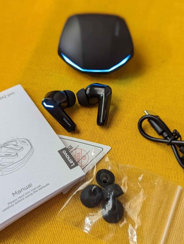 Lenovo GM2 Pro Bluetooth 5.3 Wireless Low Latency Gaming Earbuds