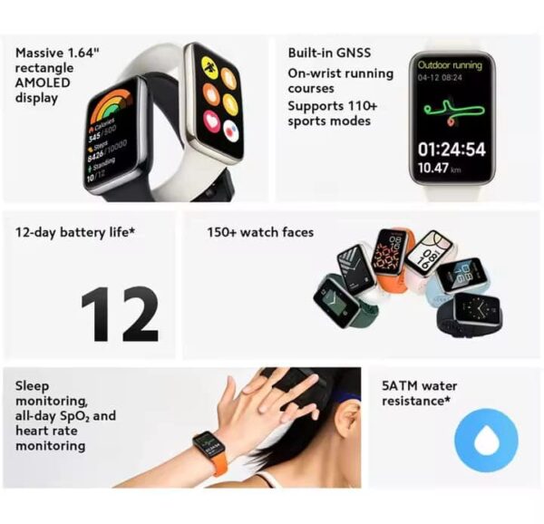 Xiaomi Mi Band 7 Pro AMOLED Smart Watch