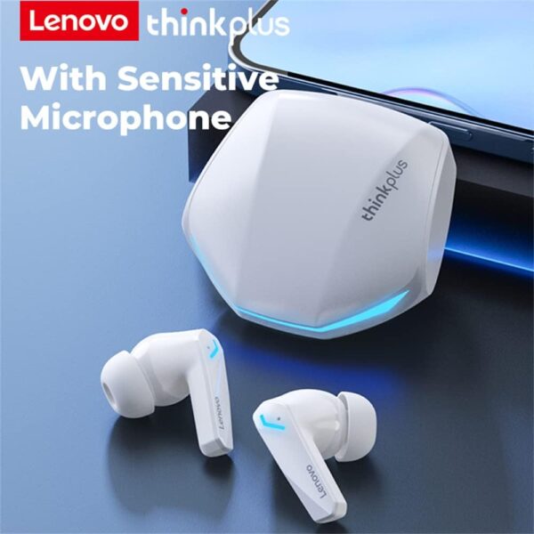 Lenovo GM2 Pro Bluetooth 5.3 Wireless Low Latency Gaming Earbuds