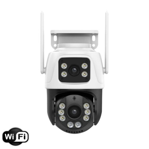 WiFi PTZ CCTV 6MP Night Vision Color Camera ICSEE App