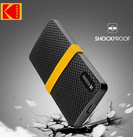 Kodak Portable SSD 1TB USB 3.1 Type-C External Drive Hard Disk