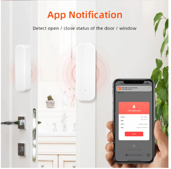 Tuya Wifi Door Sensor Alexa Google Home