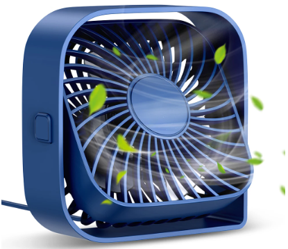TOPK Mini Portable Fan USB Desk Fan