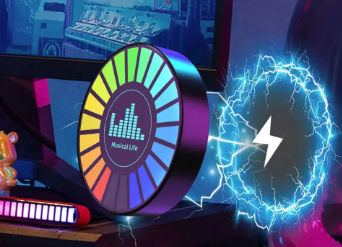 Led Music Sound Control Pickup Light Rhythm Lamp RGB Car Ambient Light