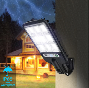 Solar Street Lights Outdoor Solar Lamp With Waterproof Motion Sensor Security Lighting