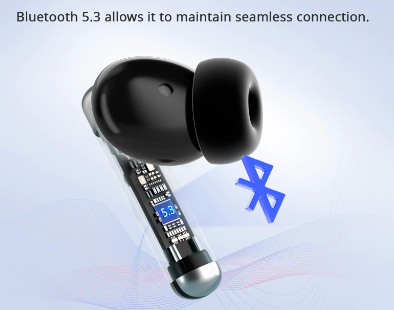 Tronsmart Sounfii R4 Wireless Earphones Quad-Mic 28H Playtime