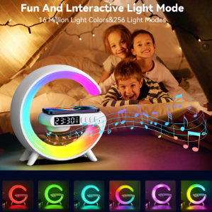 RGB Wireless Charger Smart Wireless Bluetooth Speakers