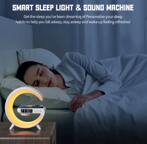 RGB Wireless Charger Smart Wireless Bluetooth Speakers