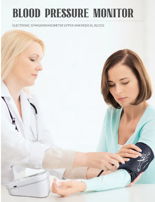 Automatic Electronic Blood Pressure Monitor (USB/Battery)