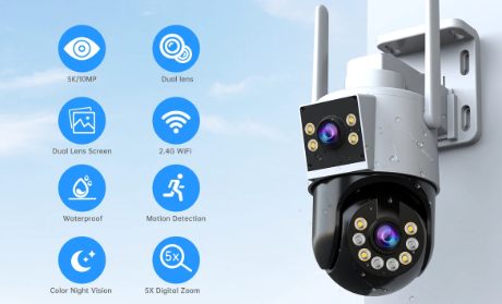JOOAN 10MP PTZ AI Wifi Camera
