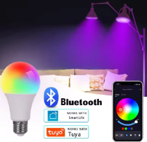 Tuya RGB LED Bulb E27 APP Control Dimmable Light