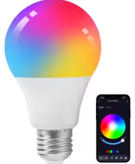 Tuya RGB LED Bulb E27 APP Control Dimmable Light