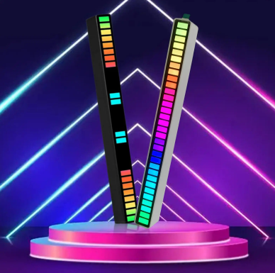 Smart RGB Pickup Lamp 32 LED Sound Control Lights