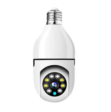 1080P Wifi Bulb Rotating Camera