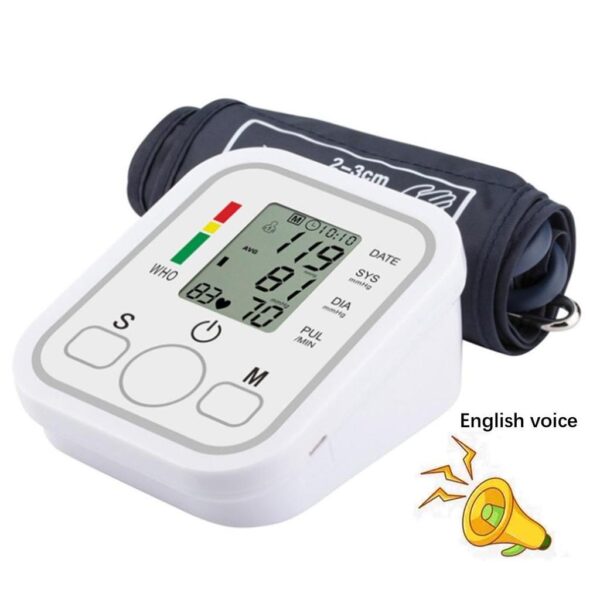 Automatic Electronic Blood Pressure Monitor (USB/Battery)