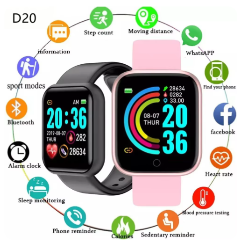 Screenshot 2024-10-06 143853 D20 Y68 Smart Watch For Children's Smartwatch Fitness Bracelet
