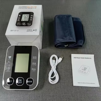 vn AIQUE Digital Arm Blood Pressure Meter with Voice (USB/Battery)