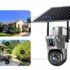 12MP 3 Lens 6K 4G Solar IP Camera V380 App