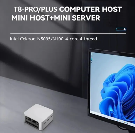 mini FIREBAT T8 Pro Plus Mini PC Intel Celeron N100 Desktop Gaming Computer 8GB 256GB DDR5 WIFI5 BT4.2