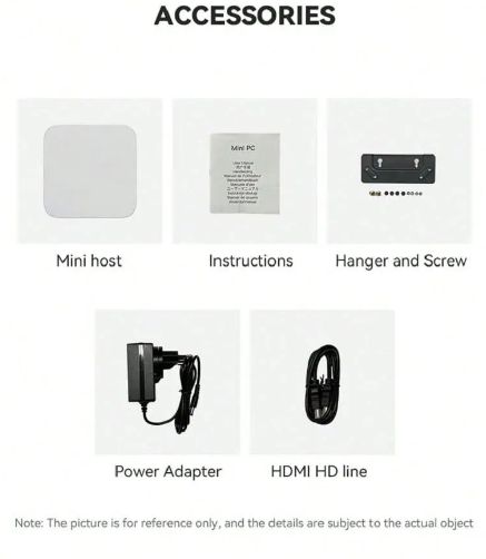 FIREBAT T8 Pro Plus Mini PC Intel Celeron N100 Desktop Gaming Computer 8GB 256GB DDR5 WIFI5 BT4.2