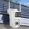 6MP Dual-Lens WIFI PTZ Camera - ICSEE App