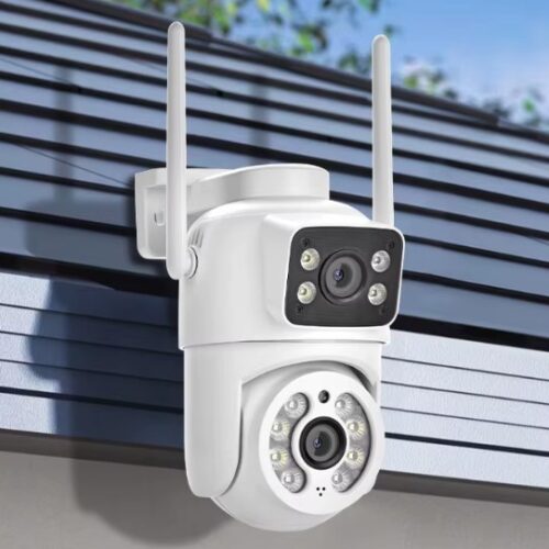 6MP Dual-Lens WIFI PTZ Camera - ICSEE App
