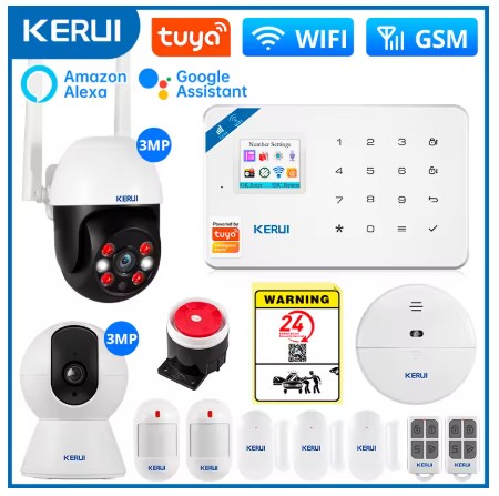 KERUI W181 WIFI Alarm System with Two Cameras (Tuya App)