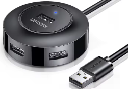 Ugreen USB HUB 4 Port USB 2.0 Splitter Switch
