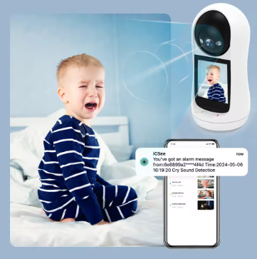 4MP 2K PTZ WIFI Camera Video Call