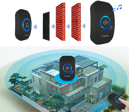 Fuers Waterproof Wireless Doorbell