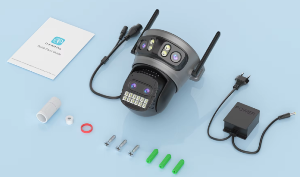15MP  Four Lens Wifi Camera Outdoor - O KAM Pro App