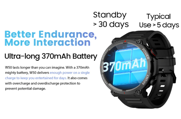 Blackview W50 Waterproof Rugged Smart Watch