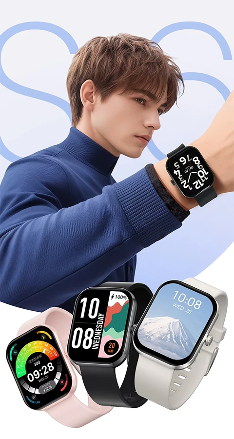 HAYLOU Watch S6 2.01'' Voice Calling Smartwatch