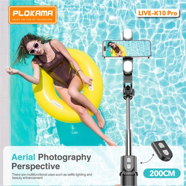 Plokama Live K10 Pro Live Broadcast Stand Tripod Premium Quality