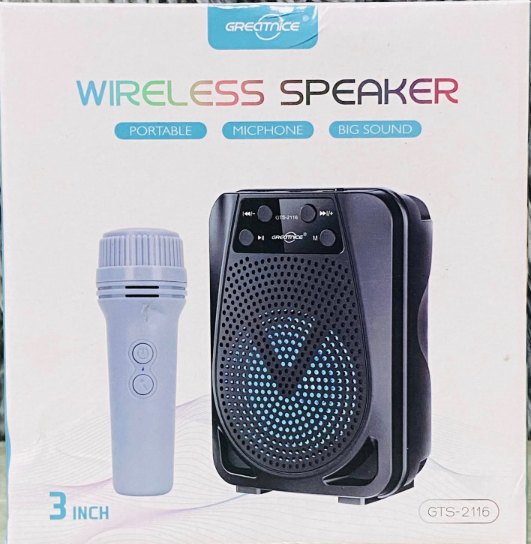 GTS-2116 WIRELESS BLUETOOTH SPEAKER