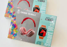 CROWN C6 ULTRA 2 SMART WATCH & HEADPHONE