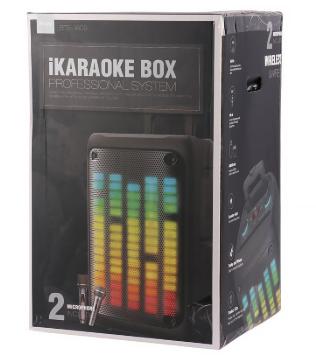 IKARAOKE BTS-1809 KARAOKE PARTY BOX - 2 MICs