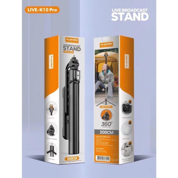 Plokama Live K10 Pro Live Broadcast Stand Tripod Premium Quality