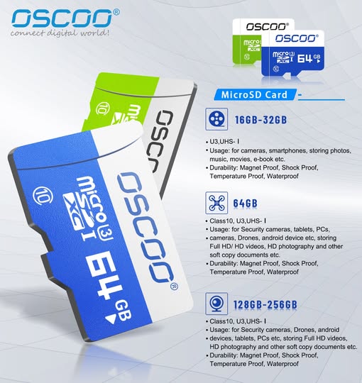 499244780_17875194795342484_5191058412410287371_n OSCOO Micro SD Card 128GB (3 Years Warranty)