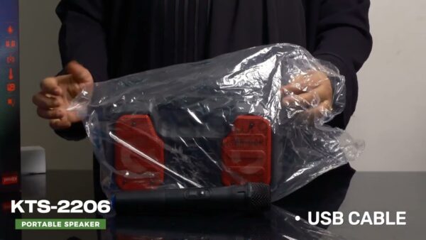 maxresdefault KTS 2206 Wireless Bluetooth Karaoke Speaker with MIC