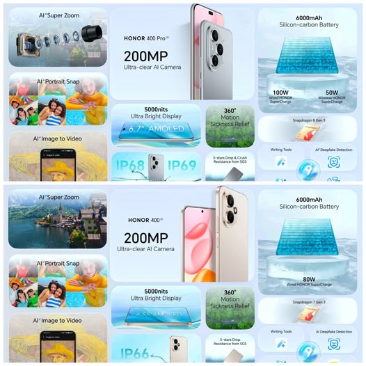 Honor 400 Pro 5G 12GB 512GB 