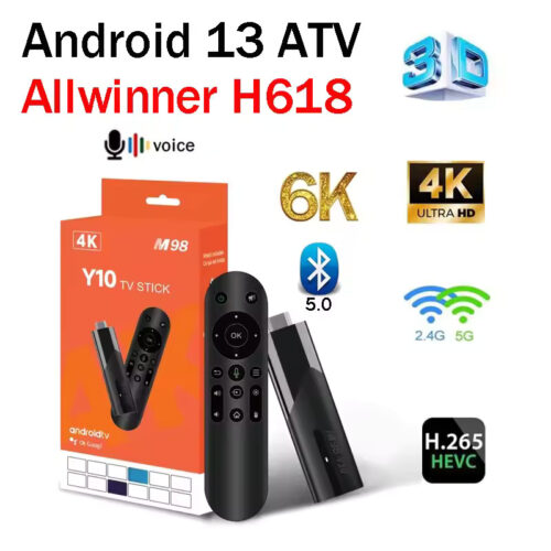 1 M98 Y9 TV Stick Android 13 Smart TV