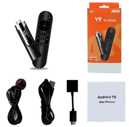 M98 Y9 TV Stick Android 13 Smart TV