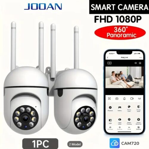JOOAN 3MP WiFi Camera Home PTZ IP Camera - Cam 720 App