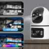 4MP Dual-Lens WIFI PTZ AI Tracking Camera Yoose App