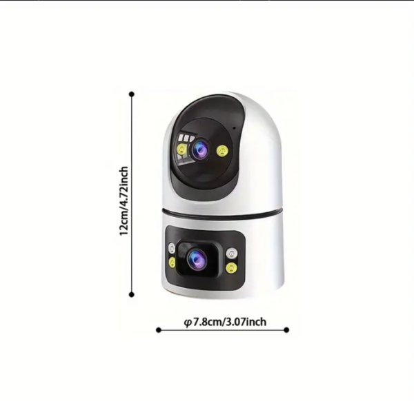 4MP Dual-Lens WIFI PTZ AI Tracking Camera Yoose App