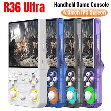 4" R36 Ultra Game Console Portable Retro Game 15,000 Games