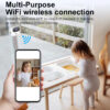 5 WiFi Action Security Camera 1080P 2.4G Smart Home Camera