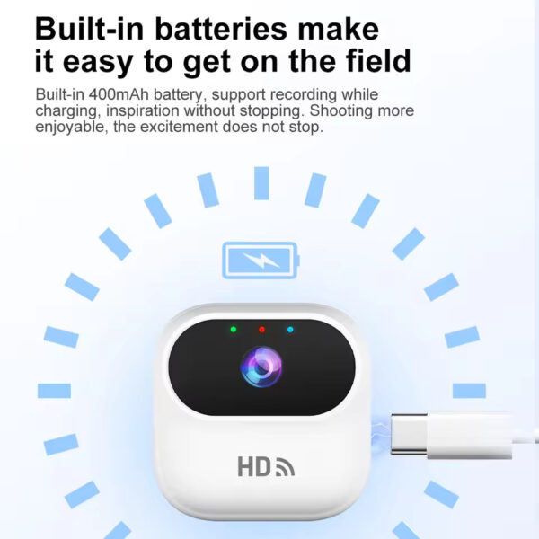 6 WiFi Action Security Camera 1080P 2.4G Smart Home Camera